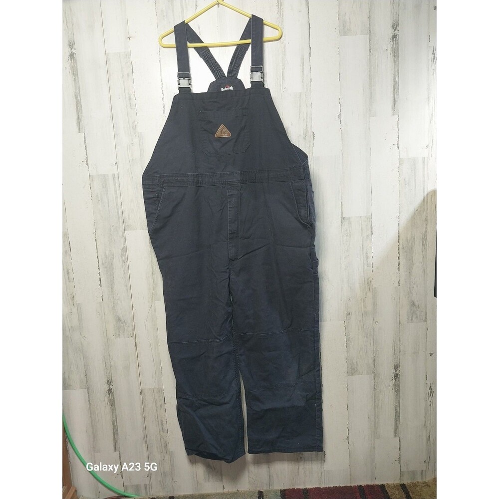 BULWARK men’s protective apparel flame resistant Overalls 3XL RG Blue